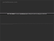 Tablet Screenshot of portaildusexe.com